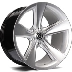 Carbonado Concave Diamond Hyper Silver 9x19 5x120 ET24 CB74.1 Hall / Hõbedane