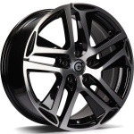 Carbonado Nice Black Front Polished 7x16 4x108 ET25 CB65.1 Other