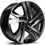 Carbonado Lens Black Front Polished 7x16 5x108 ET40 CB65.1 Other