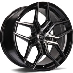 seventy9 SV-B Black Front Polished 7.5x17 5x112 ET40 CB66.5 Other
