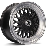 seventy9 SV-E Matt Black Front Polished Lip Polished 7x15 ET30 CB67.1 Other