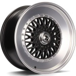 seventy9 SV-F Matt Black Front Polished Lip Polished 8x17 ET30 CB72.6 Other