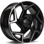Carbonado Clipper Black Front Polished 6.5x15 4x108 ET40 CB63.4 Other