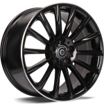 Carbonado Performance Black Glossy Lip Polished 8.5x20 5x112 ET35 CB66.5 Other