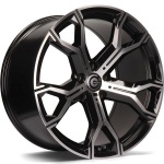 Carbonado Ring Black Front Polished 10.5x21 5x112 ET43 CB66.5 Other