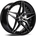 seventy9 SV-AR Black Front Polished 9.5x19 5x120 ET35 CB74.1 Must