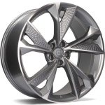 Carbonado Luxury Anthracite Front Polished 8.5x19 5x112 ET30 CB66.5 Kroom / Poleeritud