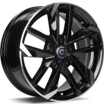 Carbonado Rennes Black Front Polished 7.5x17 5x108 ET45 CB65.1 Other