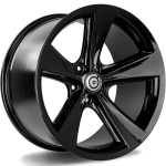 Carbonado Concave Black Glossy 9.5x18 5x120 ET14 CB74.1 Must