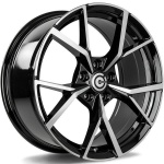 Carbonado Predator Black Front Polished 6.5x16 5x100 ET38 CB57.1 Other