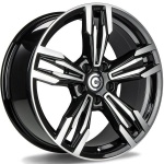 Carbonado Dynamite Black Front Polished 9.5x19 5x120 ET38 CB72.6 Other
