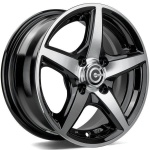 Carbonado Crow Black Front Polished 5.5x13 ET30 CB67.1 Other