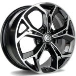 Carbonado Direction Black Front Polished 7x17 5x114.3 ET40 CB73.1 Other