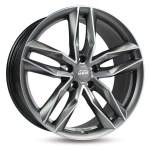 MAM Leichtmetallräder RS3 Matt palladium front polish 8x18 5x108 ET45 CB72.6 Other