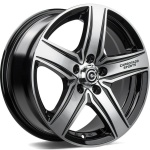 Carbonado GTR Sports 1 Black Front Polished 7x16 5x118 ET40 CB71.1 Other