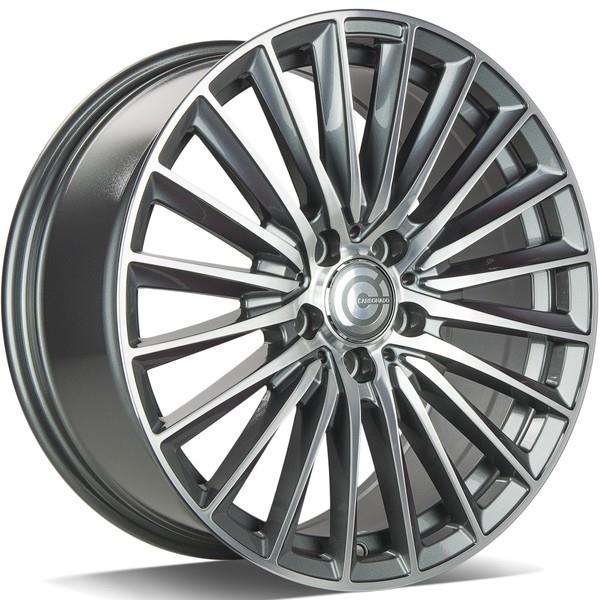 statusfalgar-8806-4 Carbonado Prestige Anthracite Front Polished 9.5x20 5x112 ET45 CB66.5 Kroom / Poleeritud - Image 1