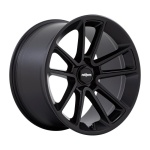 ROTIFORM 1PC R194 BTL MATTE BLACK W/ BLACK CAP 10.5x21 5x112 ET30 CB66.56 Must