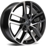Carbonado Ice Black Front Polished 6x15 5x100 ET38 CB57.1 Other