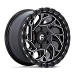 FUEL 1PC D840 RUNNER OR GLOSS BLACK MILLED 10x15 5x114.3 ET-43 CB72.56 Must