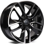 Carbonado Force Black Front Polished 6.5x15 5x114.3 ET38 CB73.1 Other