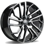 Carbonado Game Black Front Polished 8x18 5x112 ET35 CB66.5 Other