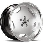 Carbonado Vintage Diamond Hyper Silver Lip Polished 9.5x18 5x112 ET35 CB66.6 Other
