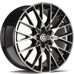 Carbonado Illusion Black Front Polished 8x18 5x120 ET30 CB72.6 Other