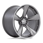 AMERICAN RACING TTF MATTE ANTHRACITE W/ MACHINED LIP 12x20 5x115 ET6 CB72.56 Other