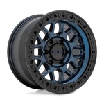 KMC KM549 GRS MIDNIGHT BLUE W/ GLOSS BLACK LIP 9x20 6x135 ET0 CB87.1 Other