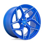 NICHE 1PC M268 TORSION ANODIZED BLUE MILLED 9x20 5x120 ET35 CB72.56 Blue