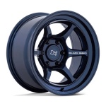 BLACK RHINO SHOGUN GLOSS MIDNIGHT BLUE 8.5x17 6x139.7 ET-10 CB106.1 Blue