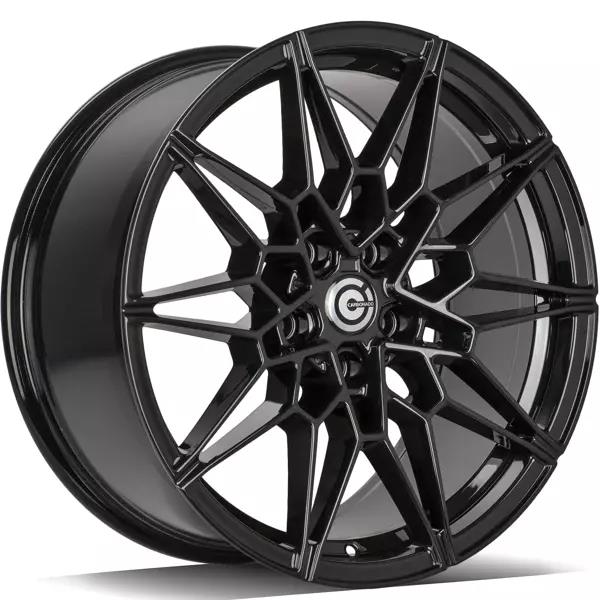 statusfalgar-9343-2 Carbonado Solid Black Glossy 9x19 5x120 ET35 CB72.6 Must - Pilt 1