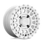 Black Rhino Powersports PARKER UTV SILVER W/ MIRROR CUT FACE 7x15 4x110 ET36 CB80.2 Hall / Hõbedane