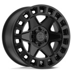 BLACK RHINO YORK MATTE BLACK 9x17 5x127 ET-12 CB71.5 Must