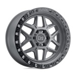BLACK RHINO KELSO BATTLESHIP GRAY W/ BLACK RING 9x20 6x139.7 ET12 CB112.1 Must