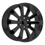 Performance Replicas PR204 GLOSS BLACK 9x22 6x139.7 ET28 CB78.1 Must
