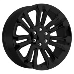 Performance Replicas PR205 GLOSS BLACK 9x22 6x139.7 ET24 CB78.1 Must