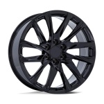 Performance Replicas PR213 GLOSS BLACK 9x22 6x139.7 ET28 CB78.1 Must