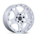 BLACK RHINO KLAUE MATTE SILVER 8x18 5x130 ET20 CB71.5 Hall / Hõbedane