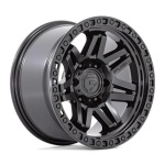 FUEL 1PC D810 SYNDICATE BLACKOUT 9x17 5x127 ET-12 CB71.5 Must