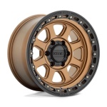 KMC KM548 CHASE MATTE BRONZE W/ BLACK LIP 9x20 5x127 ET0 CB71.5 Other