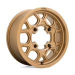 KMC Powersports KS133 MESA LITE MATTE BRONZE 6x15 4x137 ET38 CB96 Kuldne / Pronks