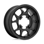 KMC Powersports KS136 TORO SATIN BLACK 6x15 4x137 ET38 CB96 Must