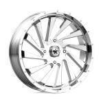 MSA OFFROAD WHEELS M46 BLADE CHROME 7x20 4x137 ET0 CB112.1 Kroom / Poleeritud