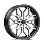 MSA OFFROAD WHEELS M47 SNIPER GLOSS BLACK MACHINED 7x20 4x156 ET10 CB115.1 Must