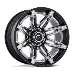 FUEL 1PC FC401 BRAWL CHROME W/ GLOSS BLACK LIP 12x22 8x170 ET-44 CB125.1 Other