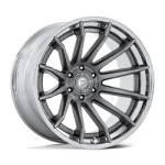 FUEL 1PC FC403 BURN PLATINUM W/ CHROME LIP 10x20 5x127 ET-18 CB71.5 Kroom / Poleeritud