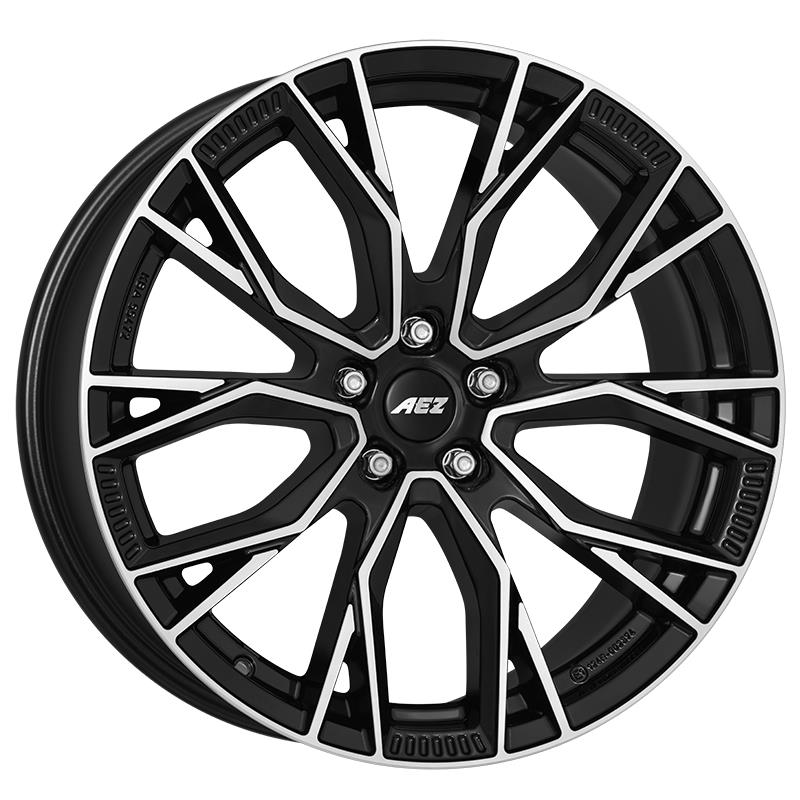 latakko-10210-2 AEZ Toronto dark 10x20 5x114.3 ET45 CB64.1 Black/polished - Image 1