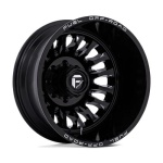 Fuel D868 Arc Dually 8.3x20 8x165.1 ET104 CB117 Gloss Black Milled