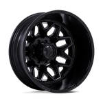 Fuel D871 Flux Dually 8.3x22 8x165.1 ET104 CB117 Blackout